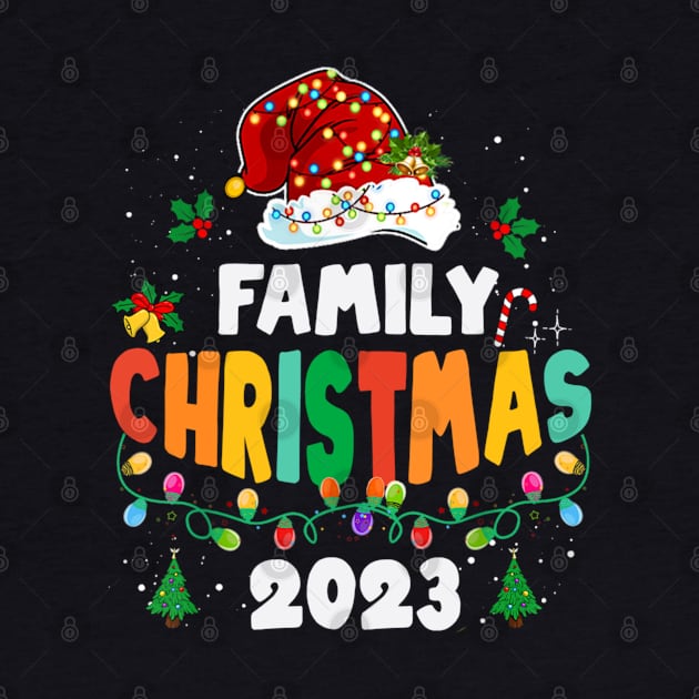 Family Christmas 2023 Matching Squad Santa Elf by rhazi mode plagget